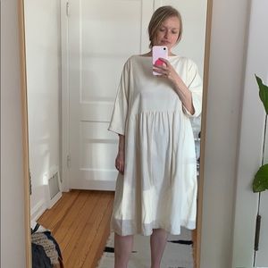 Organic cotton dress by local designer